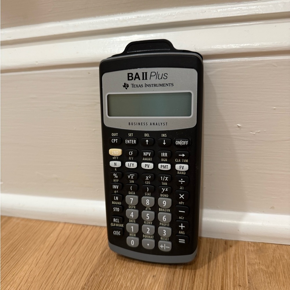 Texas Instruments BA II Plus Calculator